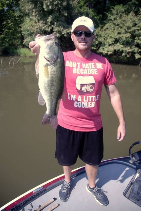 Le matériel Sakura ça prend des black bass - Sakura tackle catch bass