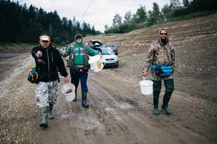 Sakura UL KUP 2016 arrivée des compétiteurs au bord du lac Lokvarsko