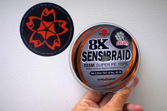 sakura tresse 8x sensibraid pour le punching