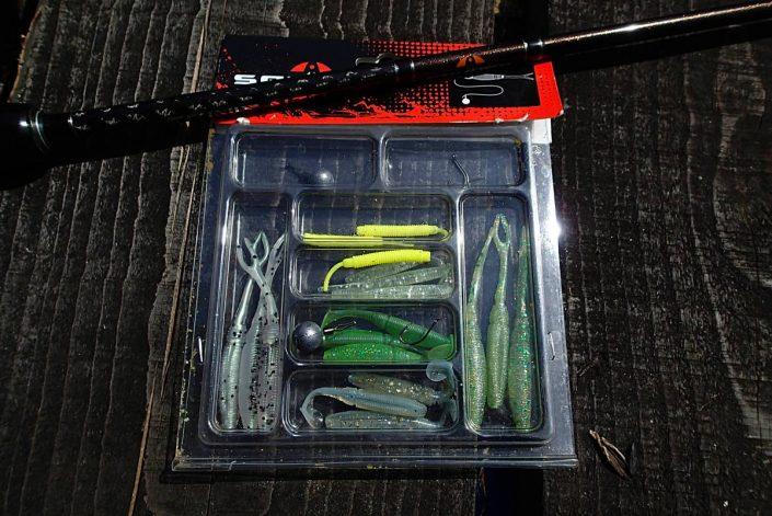 kit drop shot sakura fishing par fred 