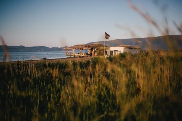 Croatia shore in Neretva river estuary