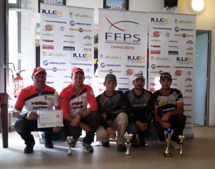 Podium FFPS Carnassiers Pro Elite