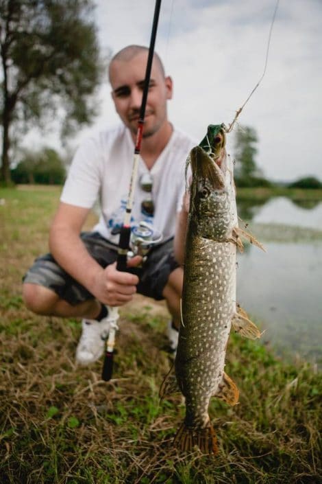 marko de top fishing avec joli brochet pris sur la queen rana sakura