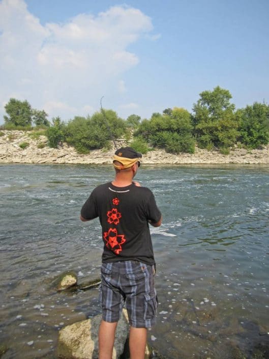 marko-top-fishing-zagreb-combat-un-aspe-sur-la-sava