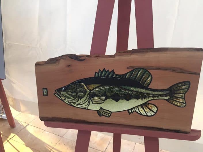 Bass art by Peter Perch