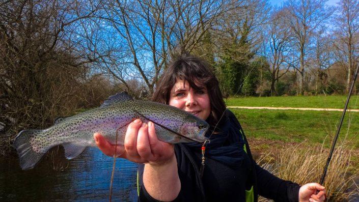 enchainement de trout pour claire sur shinjin neo