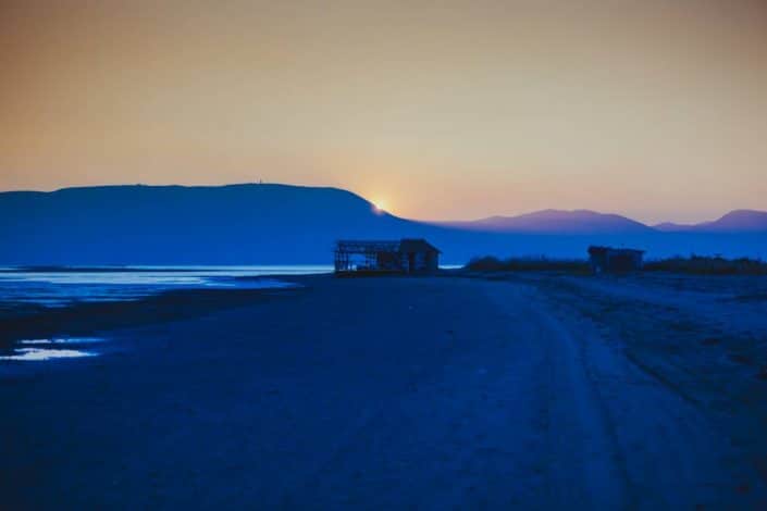 Neretva river mouth landscape by photograph robert pljuscec