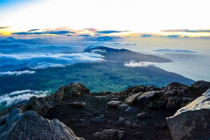 paysage des açores lors d'une rando