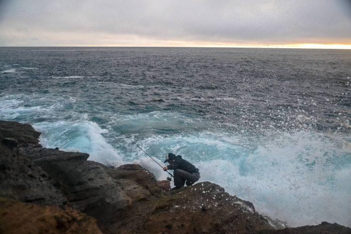 Prise en main éclair dans le ressac