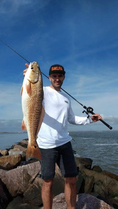 good redfish sakura fishing vertical