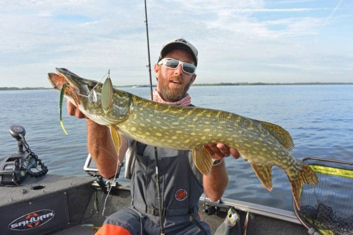 brochet du matin pris au monsoon 2