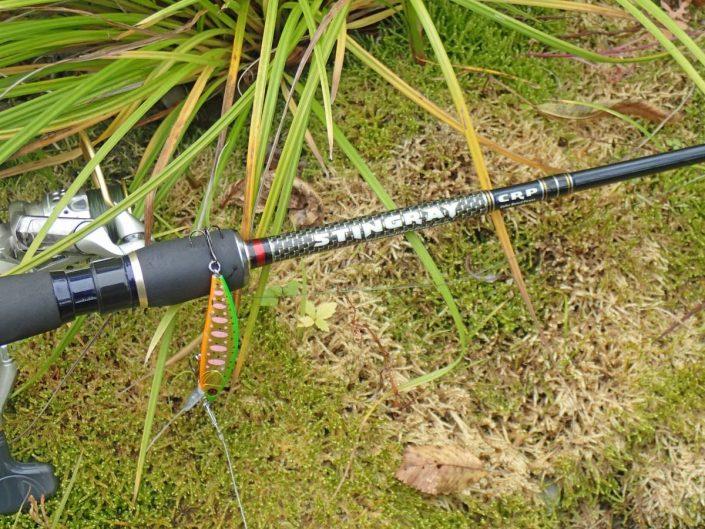 combo for trout fishing sakura stingray rod and phoxy minnow hw 