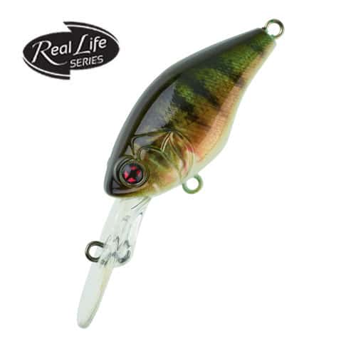 Sakura SCB Crank Micro Leurre Adulte Unisexe Bronze Perch 39mm