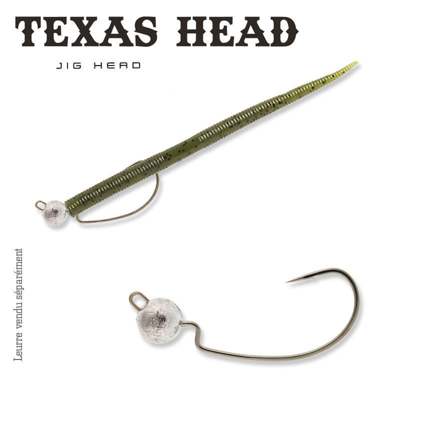 Tête plombée TEXAS JIG HEAD SAKURA - Pêche aux leurres