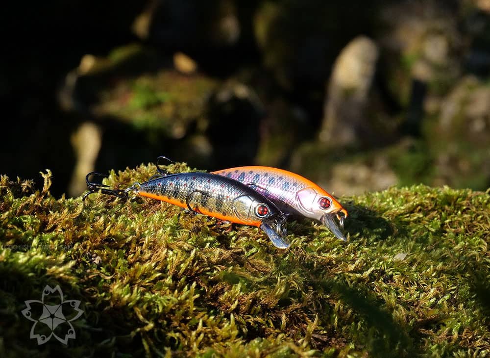 Leurre pour la pêche de la truite fait à la main. Idéal grosses