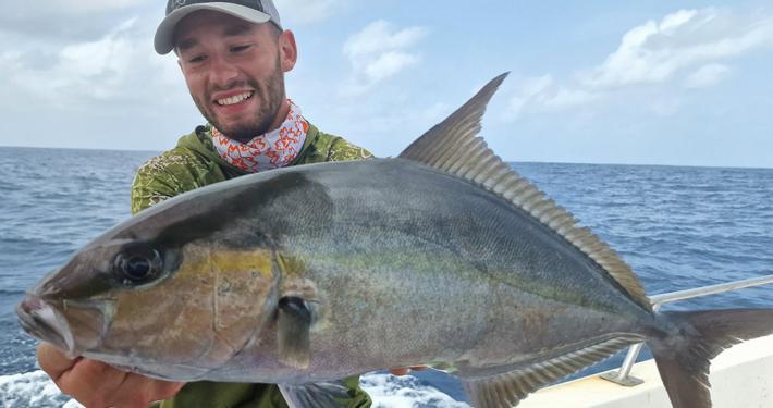 Sériole prise avec Orion Jig Sakura