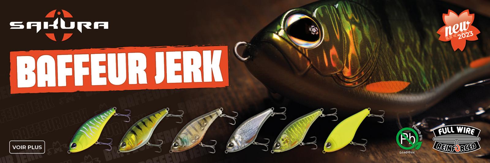 leurre souple brochet Dekai Swimbait