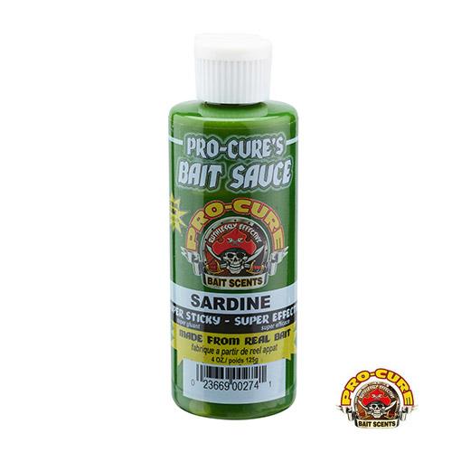 Pro-Cure Herring Bait Sauce - 4oz Fishing Attractant With UV Enhancement